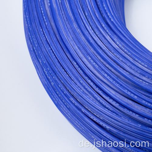 UL 3135 20# Blau Silikon Gummidraht